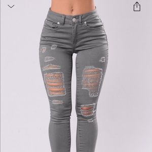 “Remember last night” jeans